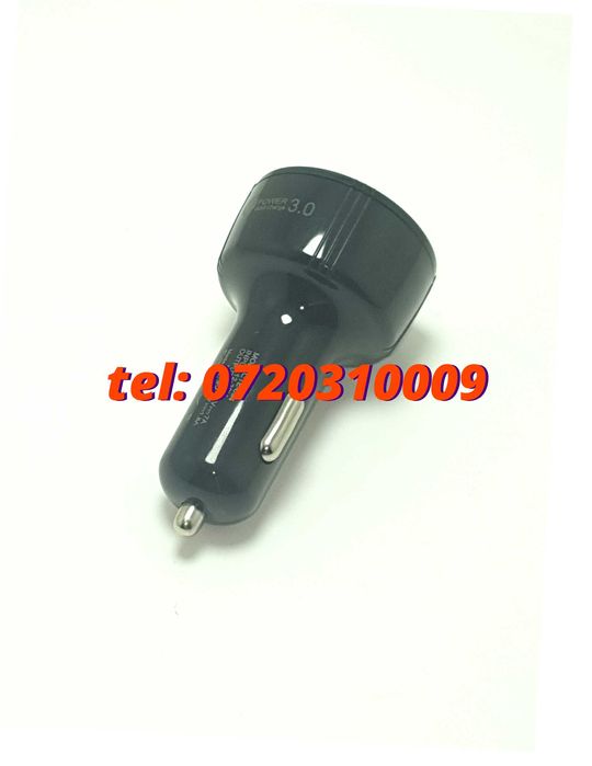 Incarcator Universal Masina Auto 4 Porturi Bricheta Usb Qc Fastcharge