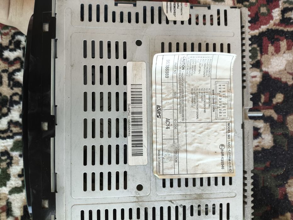 Spark magnitafon. Ramkasi bilan