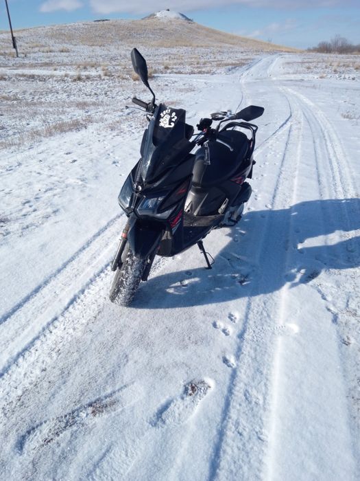 Скутор самурай  2024 пробег маленький