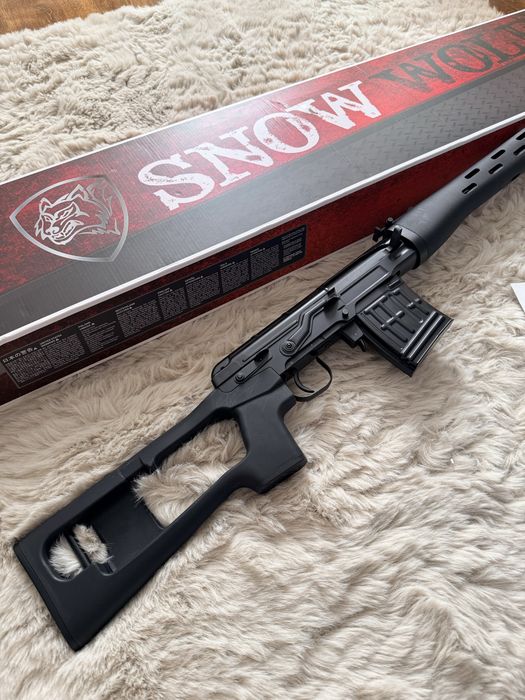 Pusca Lunetist Airsoft SVD Dragunov 540FPS  2.4J