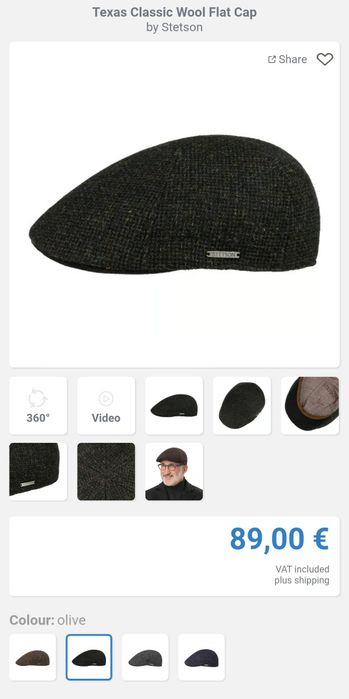 Basca / Cascheta STETSON Texas Classic Wool Flat Cap
by Stetson
Share