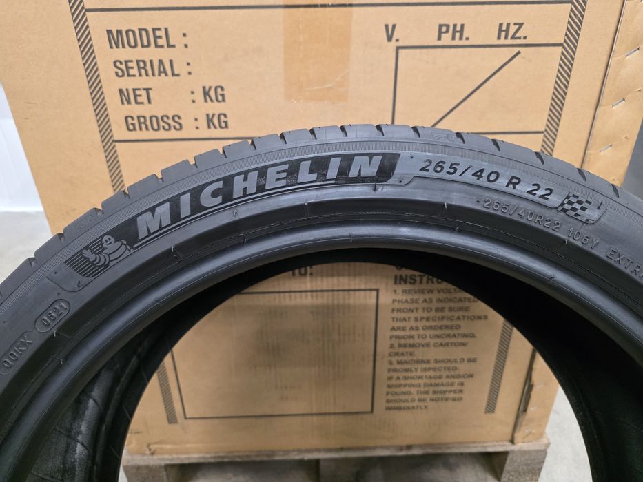 265/40/22 4бр.MICHELIN PILOT SPORT 4-SUV-GOE-Total performance