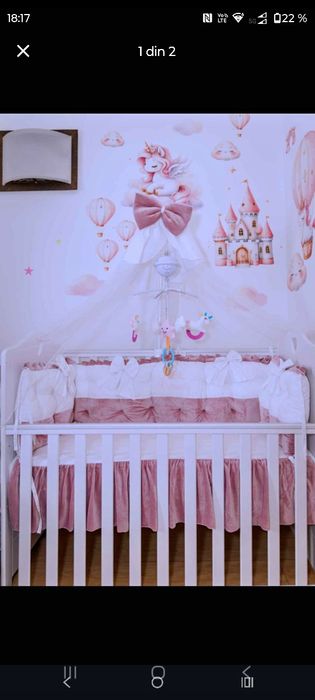 Vând pătuț bebeluși