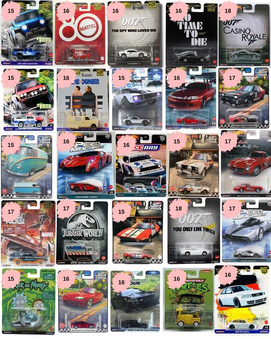 Хот Уилс Hot Wheels Premium Chase, Sth, Car Culture, Boulevard, Fast Furious,