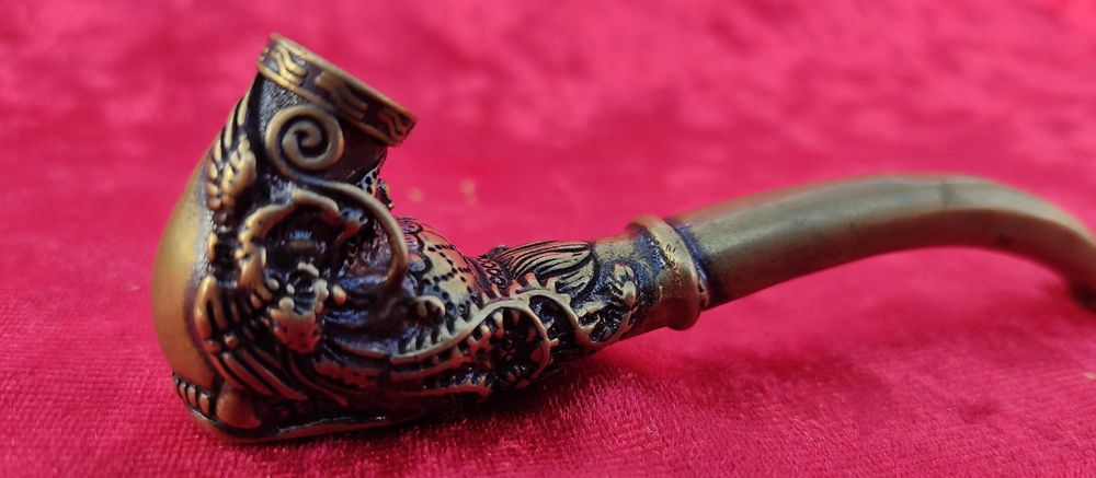 Трубка-мундштук из латуни