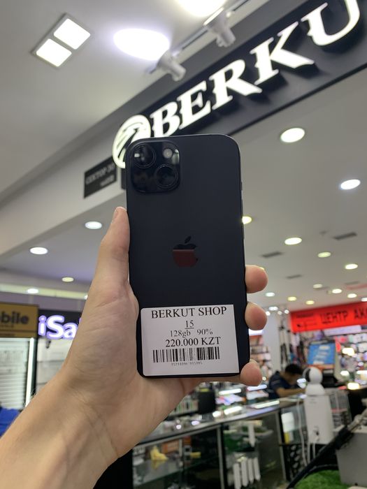 Телефон iPhone 15 128GB 90% Айфон 15 128ГБ 190%
