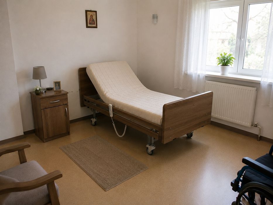 Pat medical electric cu telecomanda