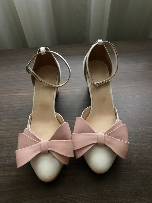 Pantofi piele mireasa