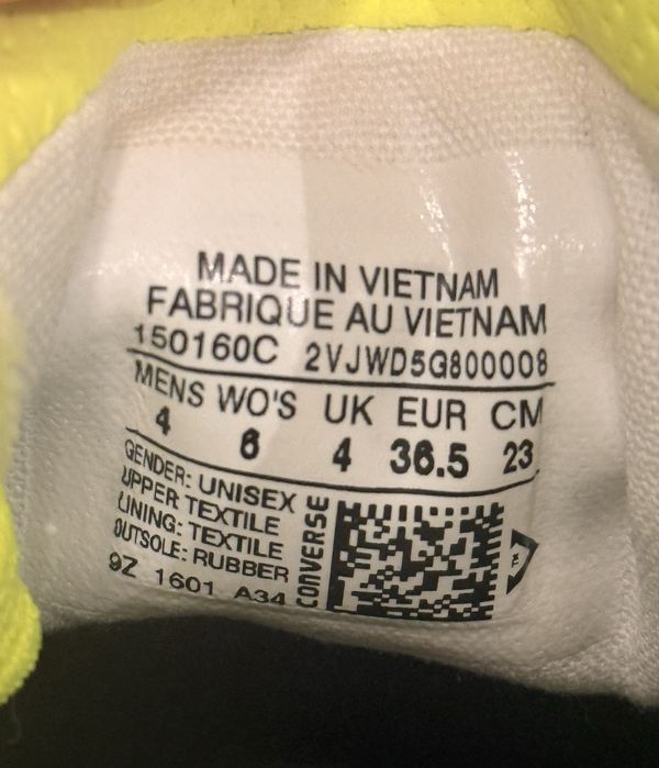 Converse 36.5 Chuck Taylor II