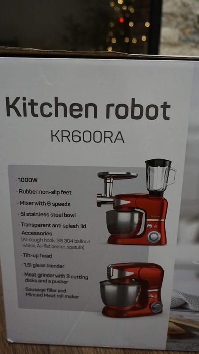 Robot bucatarie Tesla KR600RA - garantie