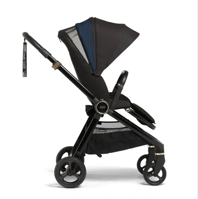 Mamas & Papas Лека количка 4 v 1  плюс База за стол за кола Cybex Base Z2 с Isofix Strada - Black Diamond