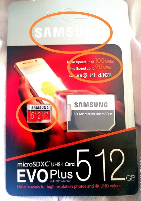 Card sd 512 gb sd card