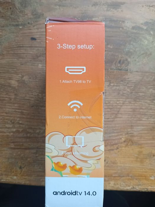 Android TV Box TV98 ATV Plus – Android 14, 8K, WiFi 5G, Bluetooth