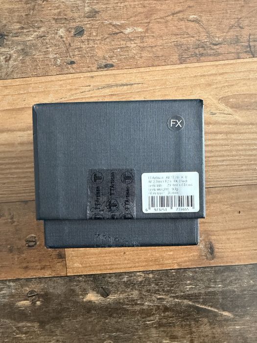 Обектив TTArtisan 27mm f2.8 fujifilm