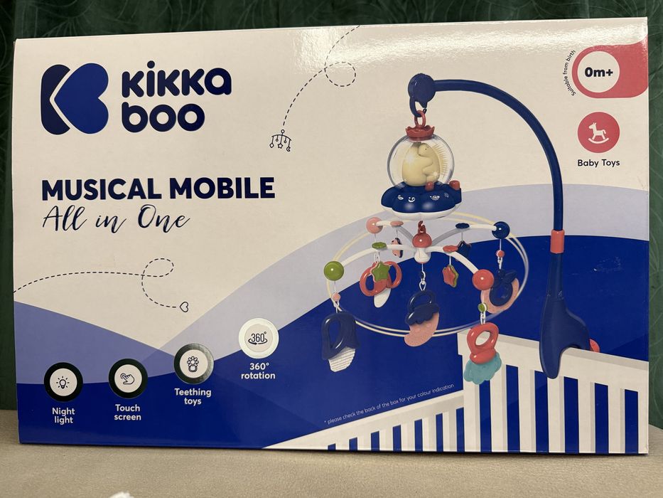 Музикална въртележка Kikka Boo за кошара