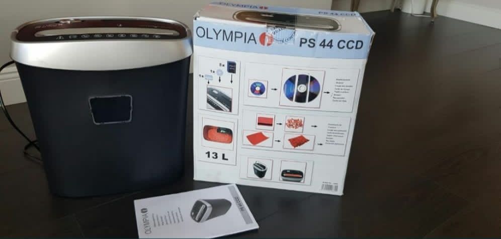 Distrugator documente a4 și CD-uri Olympia