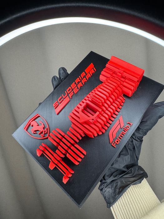 Formula 1 – Ferrari-inspired 3D детайл