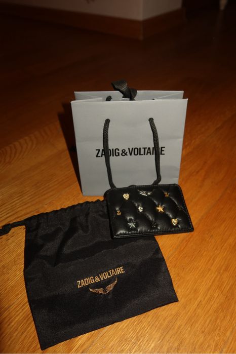 Zadig & Voltaire ZV Pass Lucky Charms кардхолдър – чисто нов с торбичка