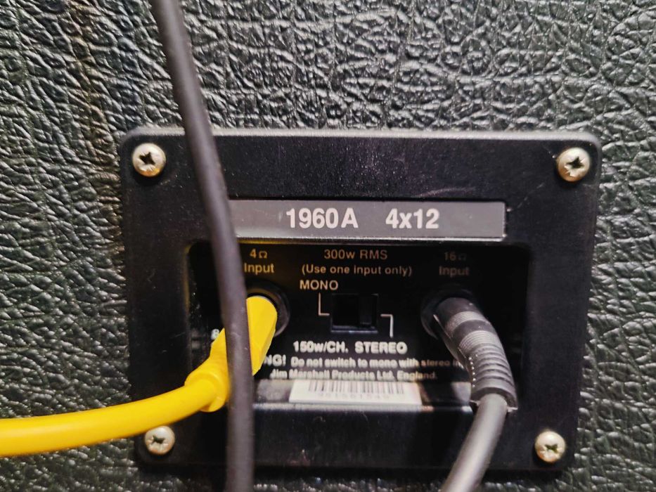 Amplif chita Marshall Bi Chorus 200, cabinet Marshall JCM900 Lead 1960