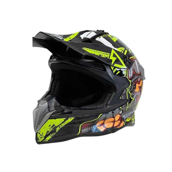 Кросова каска SPARK, Full Face, DOT, Размер: S; M; L; XL - Вело, Мото