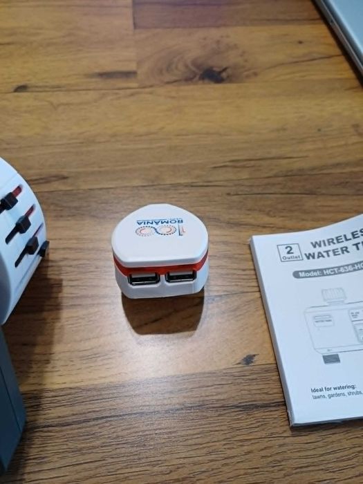 Programator Irigare/Udare HTC-636 WiFi + RF Control prin Aplicatie Tuya, Alexa/Google, 2 Zone, 20 Programe