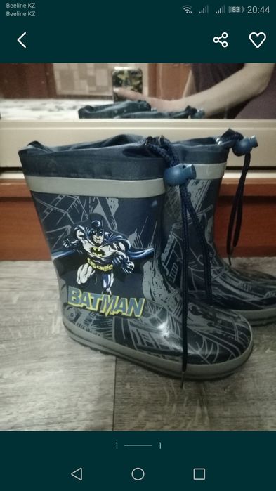 Резиновые сапоги детские