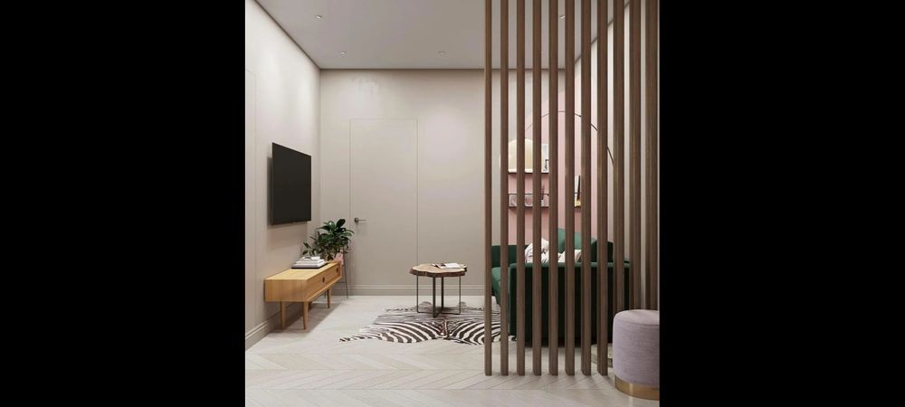 Реечная перегородка