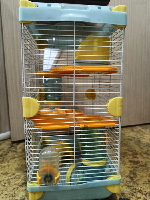 2 Клетки для хомяков (отдельно)