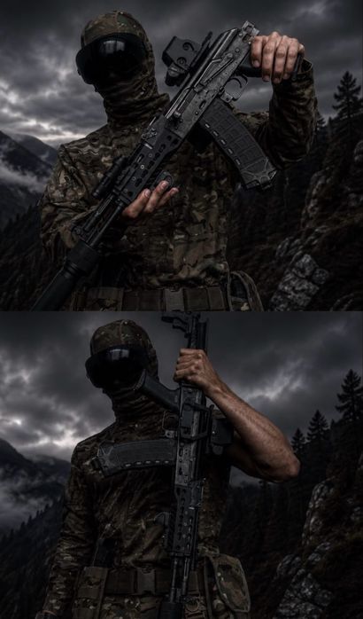 AK 105 E&L  AEG full metal