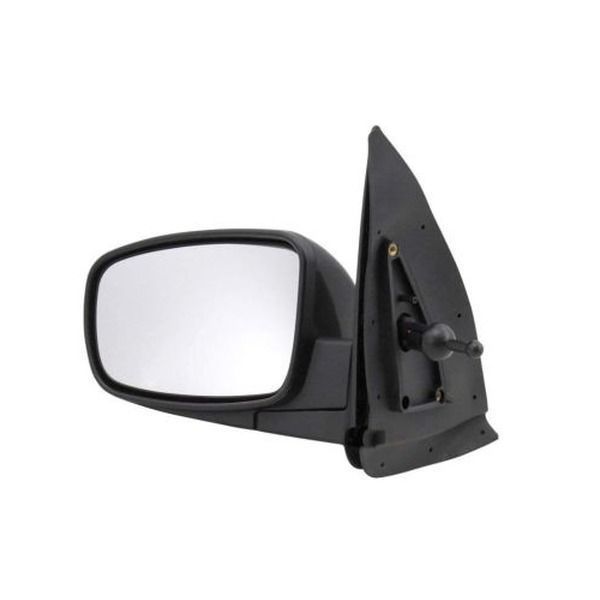 Oglinda exterioara Hyundai I10, 04.2013, partea stanga/dreapta, culoare sticla crom, sticla convexa, carcasa cu textura, ajustare manuala, 8760X310