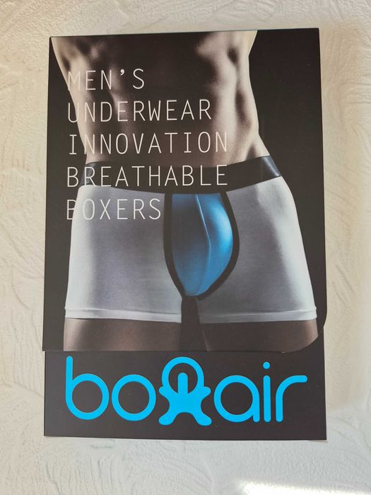 Мъжки боксерки BoxAir, оригинал, нови - всички размери - дишащи, антибактериални