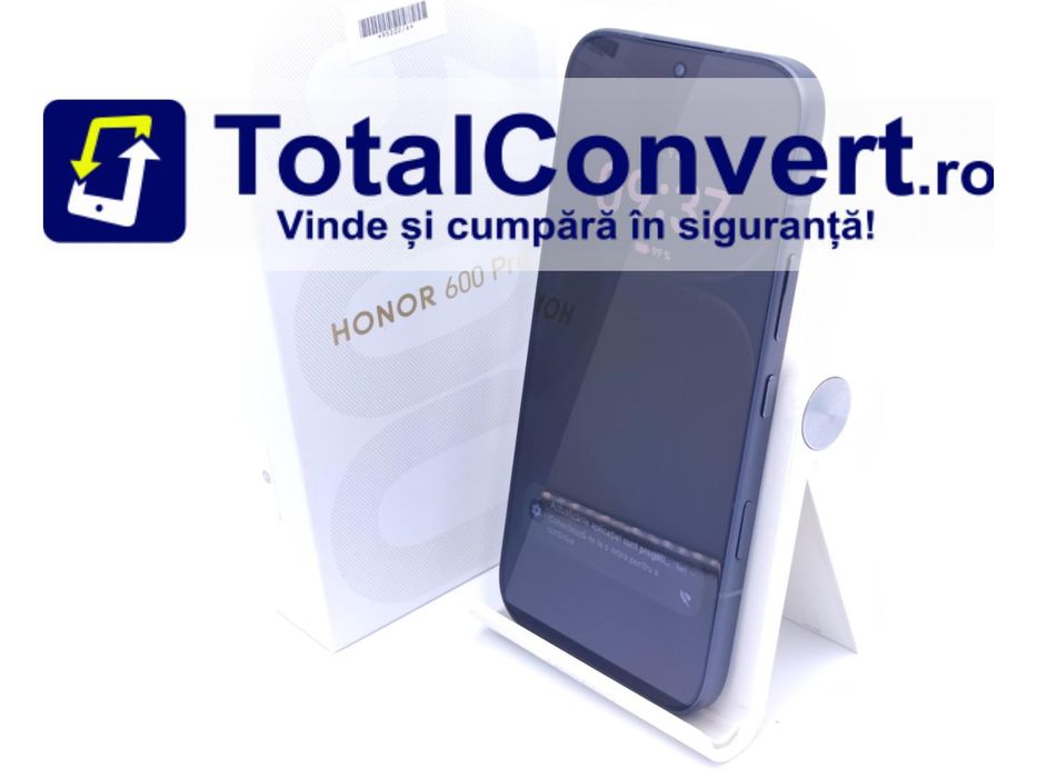 Honor 600 Pro 512GB Black 12GB Dual SIM, Garantie 24 luni | #D95202