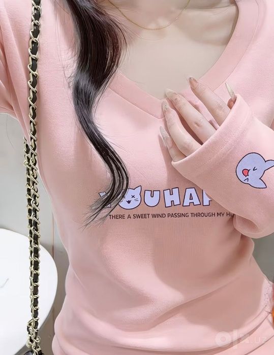 Женский лонгслив