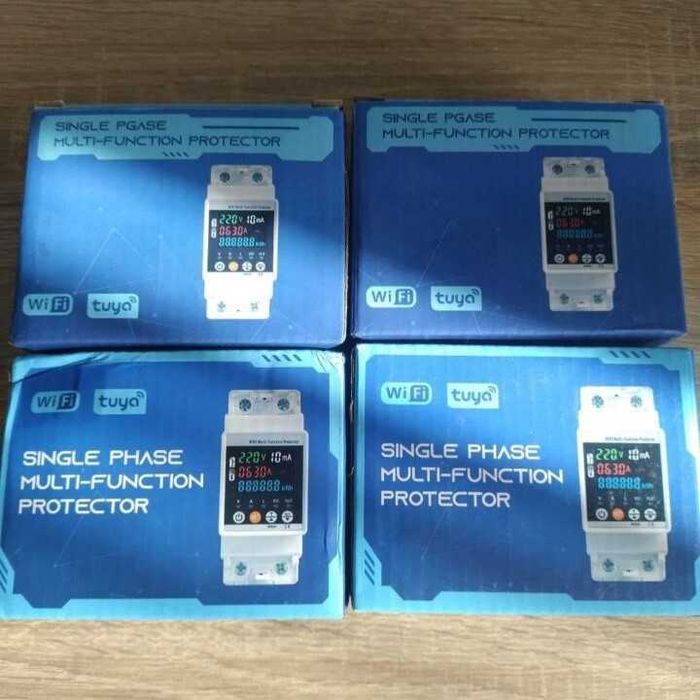 63A Контролен електромер TOMZN Wi-Fi с LED дисплей