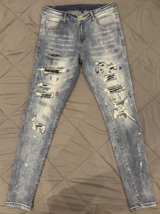 Blugi barbati Slim Fit 32 (46 EU)