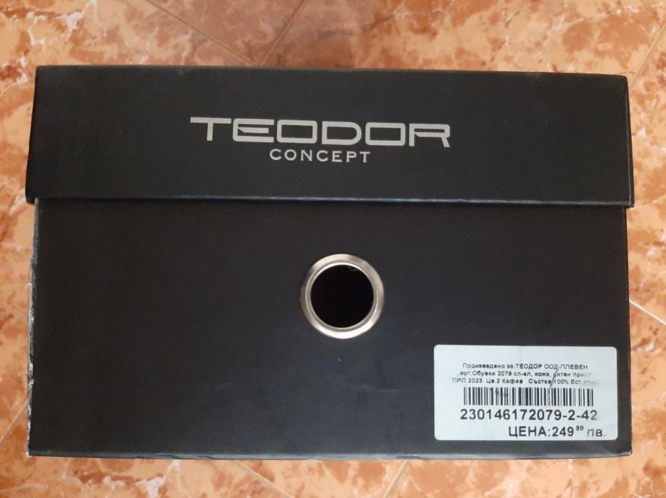 Мъжки обувки TEODOR