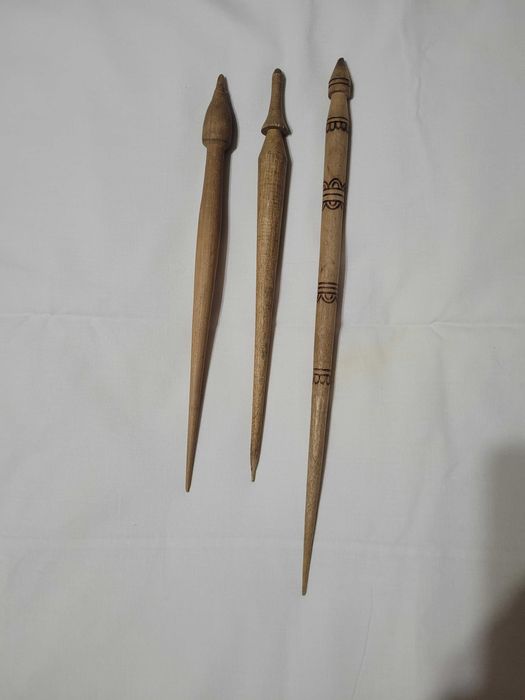 Веретено для прядения шерсти