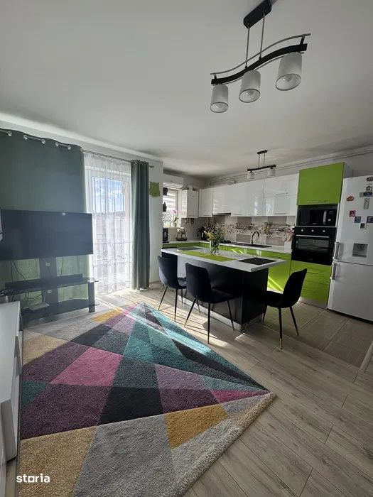 Apartament 3 camere de 61mp plus 2 balcone 8mp zona : Floresti Tineret — fotografia 1