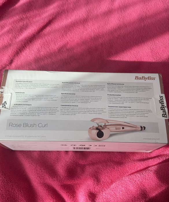 Ondulator complet automat roz BaByliss Curl Secret