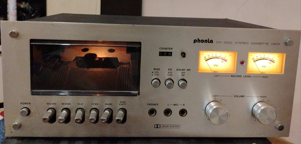 Касетъчен дек Phonia CP-1000