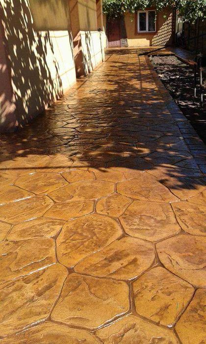 # beton amprentat si elicopterizat# pavaj din beton amprentat