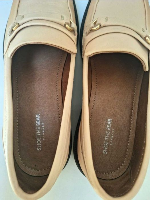 Дамски мокасини от естествена кожа Shoe The bear