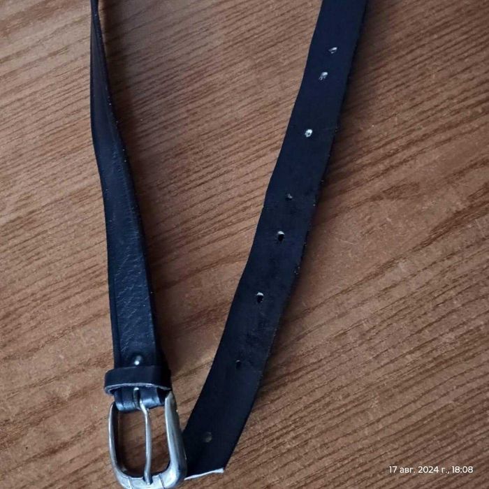 ремень мужской кожаный