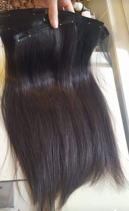 Естествена коса кестенява.