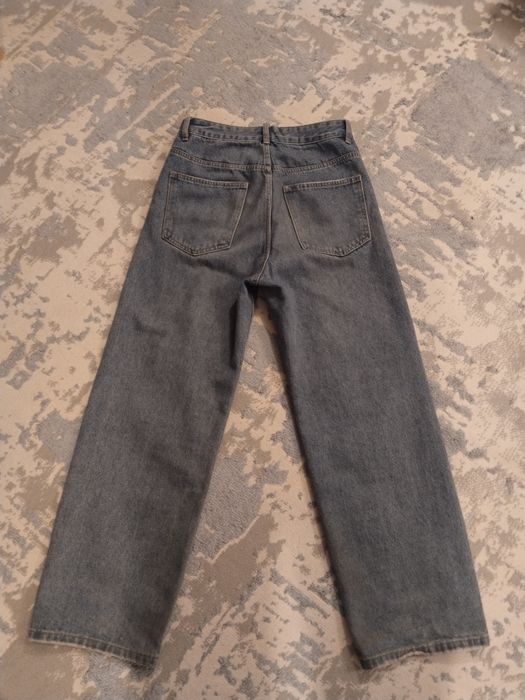 Baggy fit синие джинсы