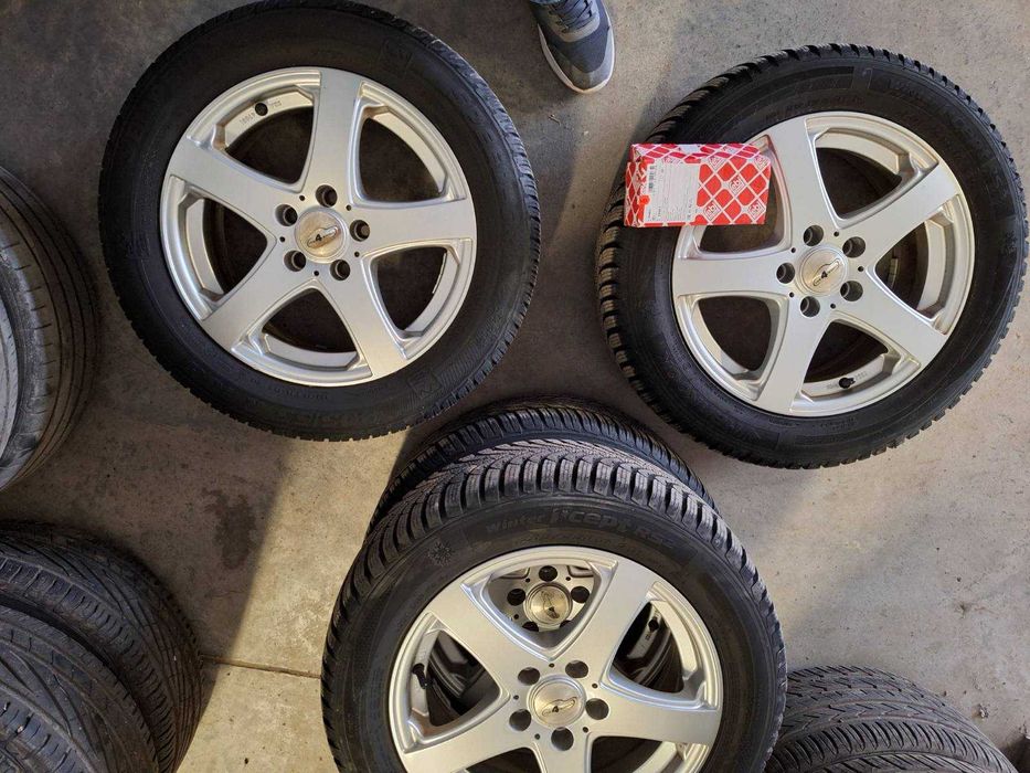 Джанти със зимни гуми