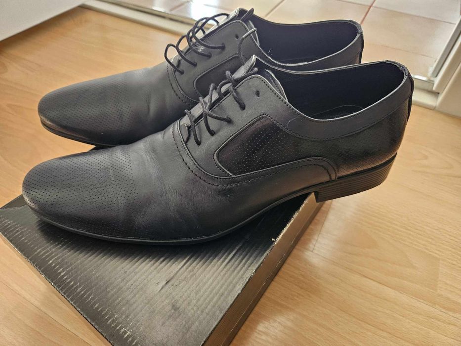 Официални мъжки кожени обувки Passage