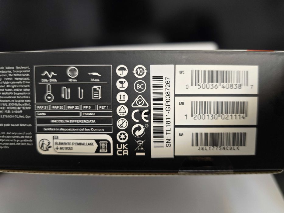 Căști JBL Tune 775NC - NOI, SIGILATE