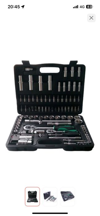 Набор инструментов автомобильный 94 в 1 СЕРВИС КЛЮЧ 71094