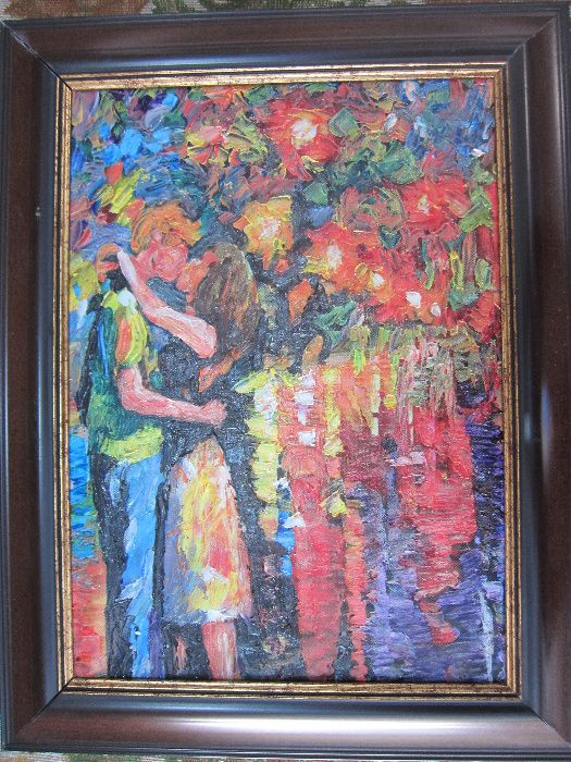 Картини, рамкирани